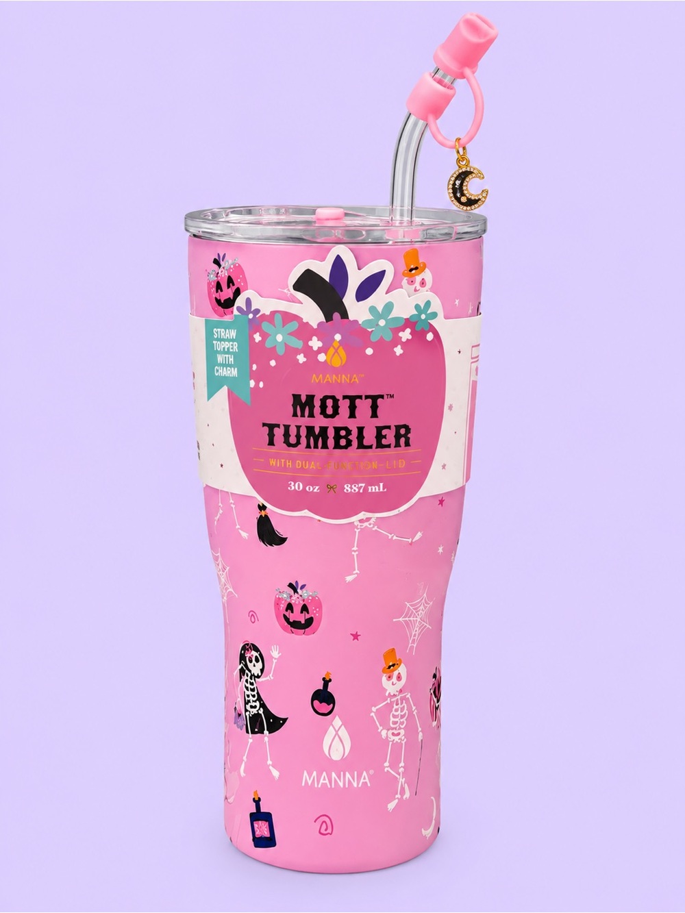 Pink Halloween Tumbler